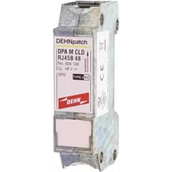 DEHN DPA M CLD RJ45B 48 prepäťová ochrana DEHNpatch s 2 RJ45 konektormi samica