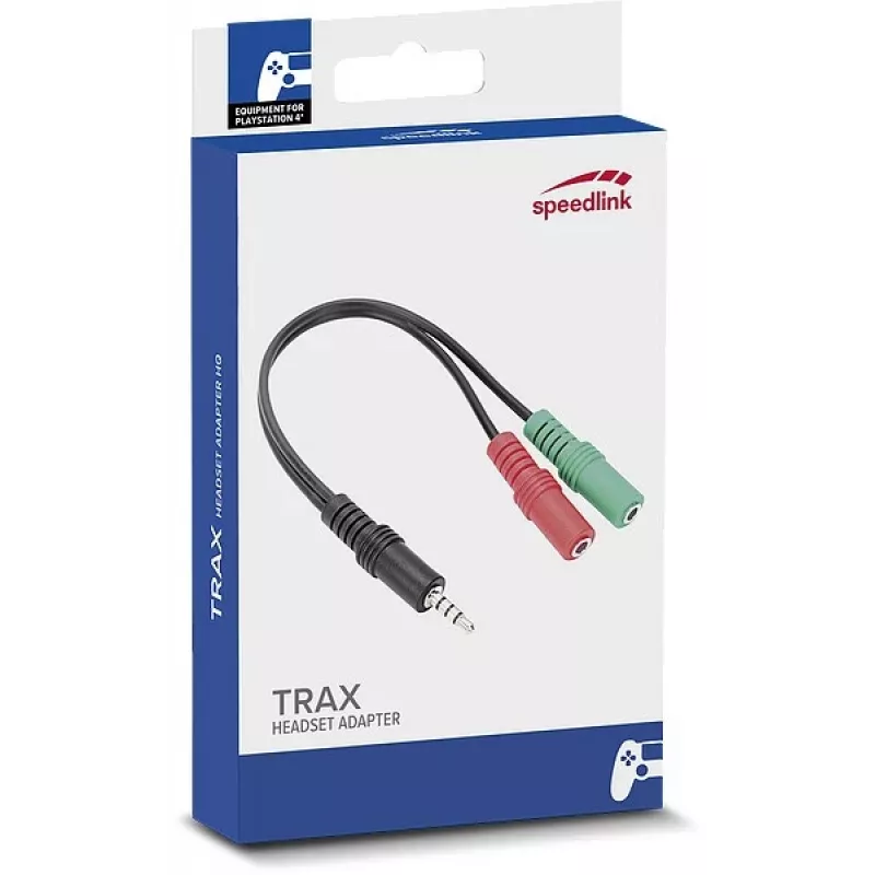 Speedlink Trax adaptér slúchadiel pre PS4/Xbox (SL-450103-BK)