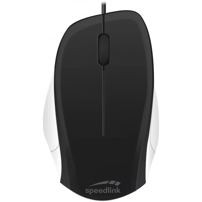 Speedlink Ledgy Silent myš, čierna/biela (SL-610015-BKWE)