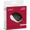 Speedlink Ledgy Silent myš, čierna/biela (SL-610015-BKWE)