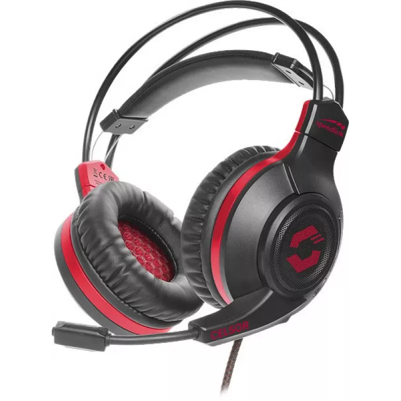 Speedlink Celsor herný headset, čierny (SL-860011-BK)