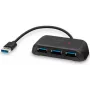 Speedlink Snappy Evo 4-portový USB 3.0 rozbočovač (SL-140106-BK)