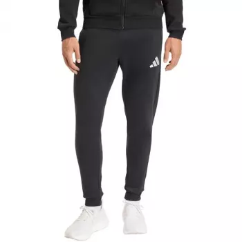 adidas Entrada 26 pánske čierne fleece tepláky JZ9138 - veľkosť L