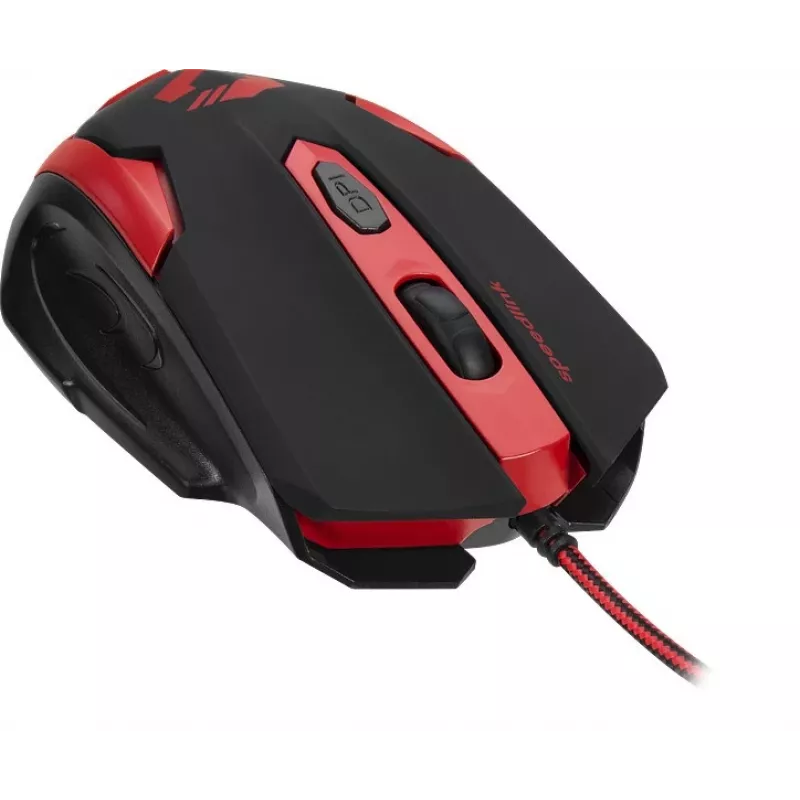Speedlink Xito drôtová herná myš, 5 tlačidiel, 3200 DPI (SL-680009-BKRD)