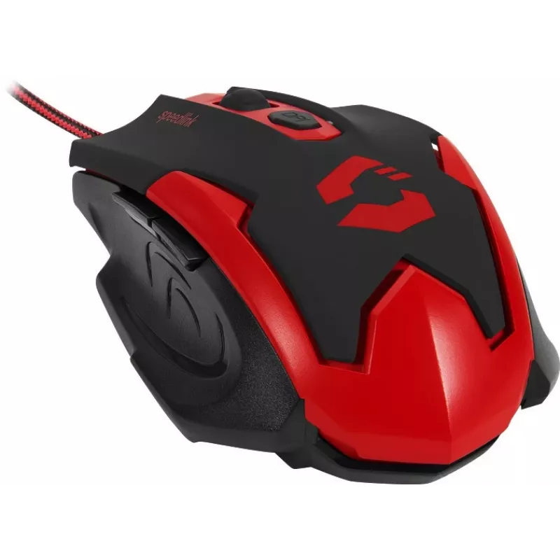 Speedlink Xito drôtová herná myš, 5 tlačidiel, 3200 DPI (SL-680009-BKRD)