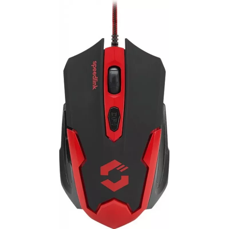 Speedlink Xito drôtová herná myš, 5 tlačidiel, 3200 DPI (SL-680009-BKRD)