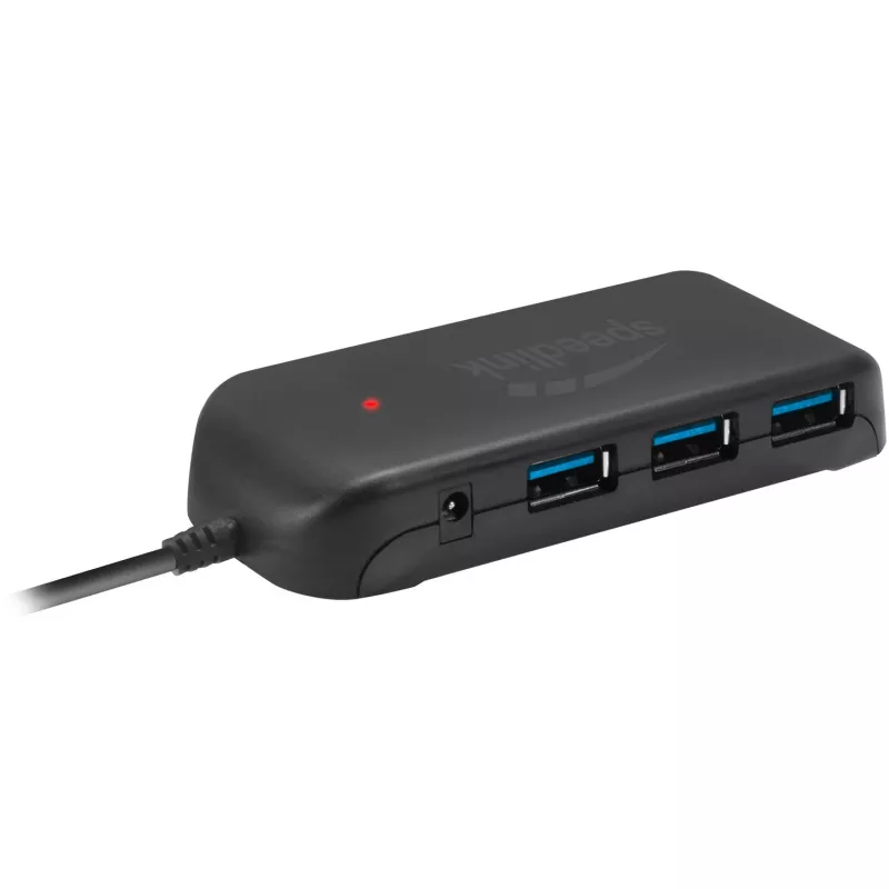 Speedlink Snappy Evo 7-portový USB 3.0 rozbočovač (SL-140108-BK)