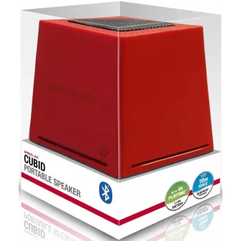 Speedlink Cubid BT reproduktor, červený (SL-8904-RD)