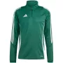 adidas Tiro 24 tréningové tričko mikina zeleno-biela IS1040 S