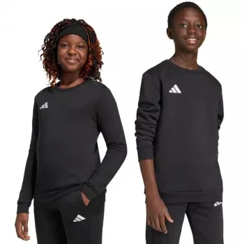 adidas Entrada 26 detská mikina čierna JZ6554 140cm