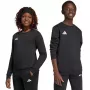 adidas Entrada 26 detská mikina čierna JZ6554 140cm