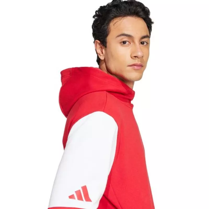 adidas Squadra 25 mikina s kapucňou pánska Vivid Red M