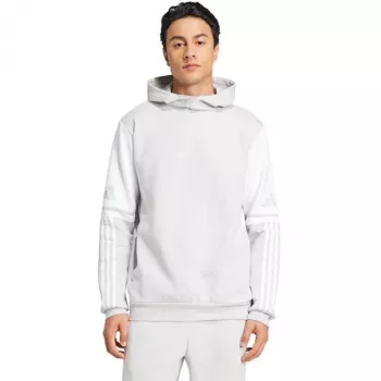 adidas Squadra 25 pánska mikina s kapucňou Medium Grey Heather JD2977 veľkosť M