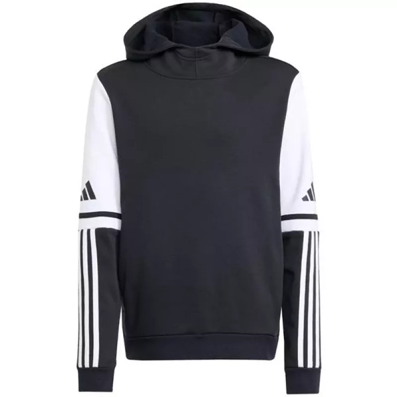 adidas Squadra 25 detská mikina s kapucňou čierna JE2768 140cm