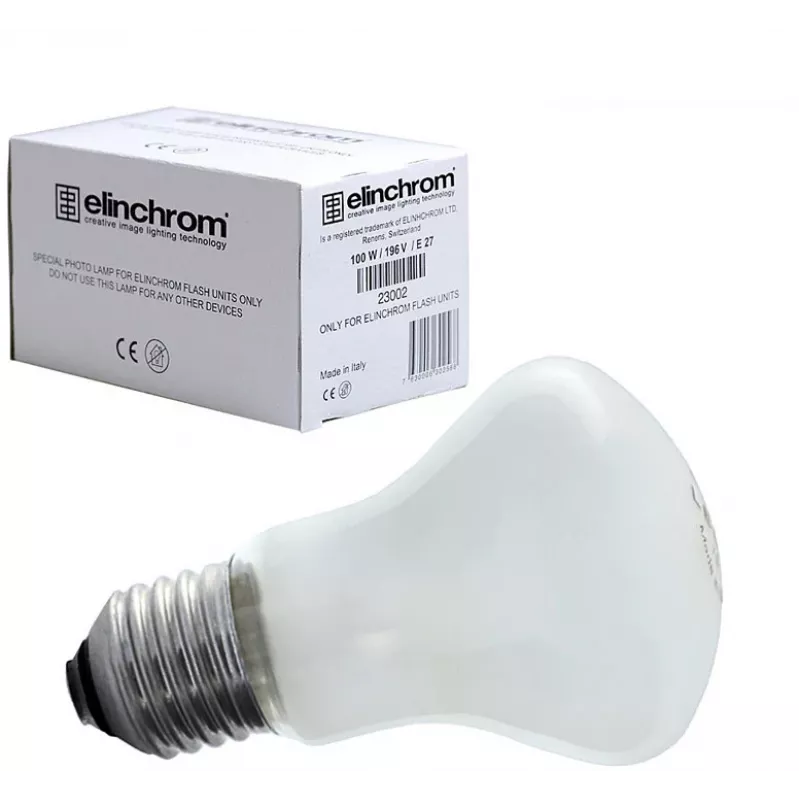 Elinchrom modelovacia lampa 100 W 196 V E27, 3200 K (EL-23002)