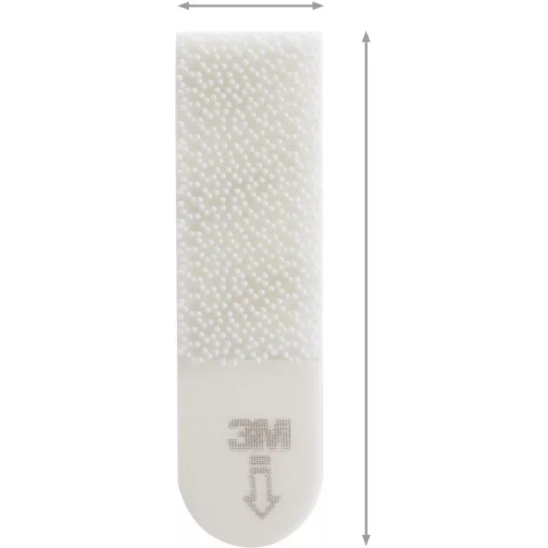 3M Command lepiace pásky, malé, 4 ks, biele (7100337181)