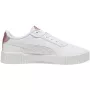 PUMA dámske Carina 2.0 GirlPower tenisky - biela multicolor, EU 38,5