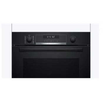 BOSCH Serie 6 vstavaná rúra s AirFry, 71L, pyrolytické samočistenie, čierna (HBG578EB3)