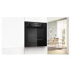 BOSCH Serie 6 vstavaná rúra s AirFry, 71L, pyrolytické samočistenie, čierna (HBG578EB3)