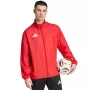 adidas Entrada 26 pánska multifunkčná tréningová bunda červená KQ9072 XL