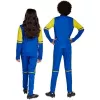 adidas Squadra 25 tréningové nohavice pre deti - modrá/žltá - veľkosť 152 cm (JP3154)