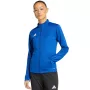 adidas Entrada 26 dámska mikina na zips Team Royal Blue/biela XL