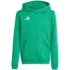 adidas Entrada 26 detská mikina s kapucňou JZ6563 Team Green 152 cm