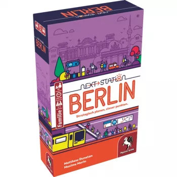 PEGASUS Next Station Berlin – Roll & Write spoločenská hra (nemecká verzia)