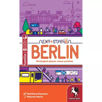 PEGASUS Next Station Berlin – Roll & Write spoločenská hra (nemecká verzia)