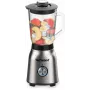 Techwood TBLI-1250 stolový mixér 1200 W 1,5 L sklenená nádoba čierna/strieborná