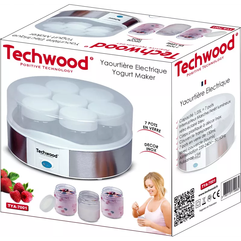 Techwood TYA-7001 elektrický jogurtovač (TYA-7001)