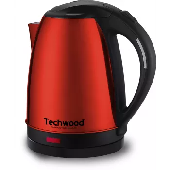 Techwood TBI-1855 bezdrôtová rýchlovarná kanvica z nehrdzavejúcej ocele, 1,8 L (TBI-1855)