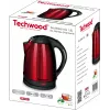 Techwood TBI-1855 bezdrôtová rýchlovarná kanvica z nehrdzavejúcej ocele, 1,8 L (TBI-1855)