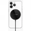 Vonmählen Aura Mini magnetická bezdrôtová nabíjačka s USB-C káblom, 15W, čierna