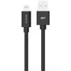Silicon Power Boost Link PVC LK15AL nabíjací a dátový kábel, USB-A na Lightning, MFi certifikovaný, 1 m, do 12 W, čierna