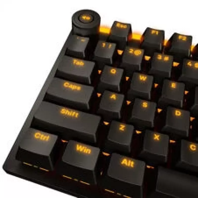 be quiet! Light Mount TKL Silent Linear RGB káblová herná klávesnica, čierna