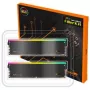 V-Color Manta XSky RGB filler kit pre DDR5, bez DRAM, ARGB - Dual-Kit, čierna