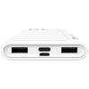Silicon Power GP15 10000 mAh powerbanka, biela (SP10KMAPBKGP150W)