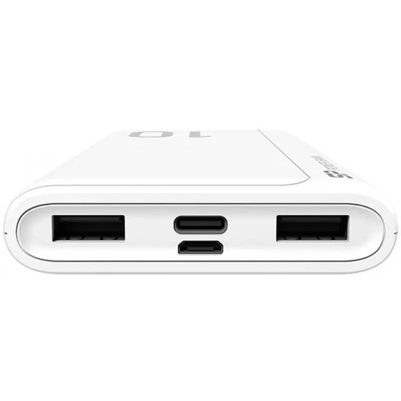 Silicon Power GP15 10000 mAh powerbanka, biela (SP10KMAPBKGP150W)