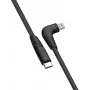 Silicon Power Boost Link Nylon LK50CL Kábel USB-C na Lightning, 1 m, sivá