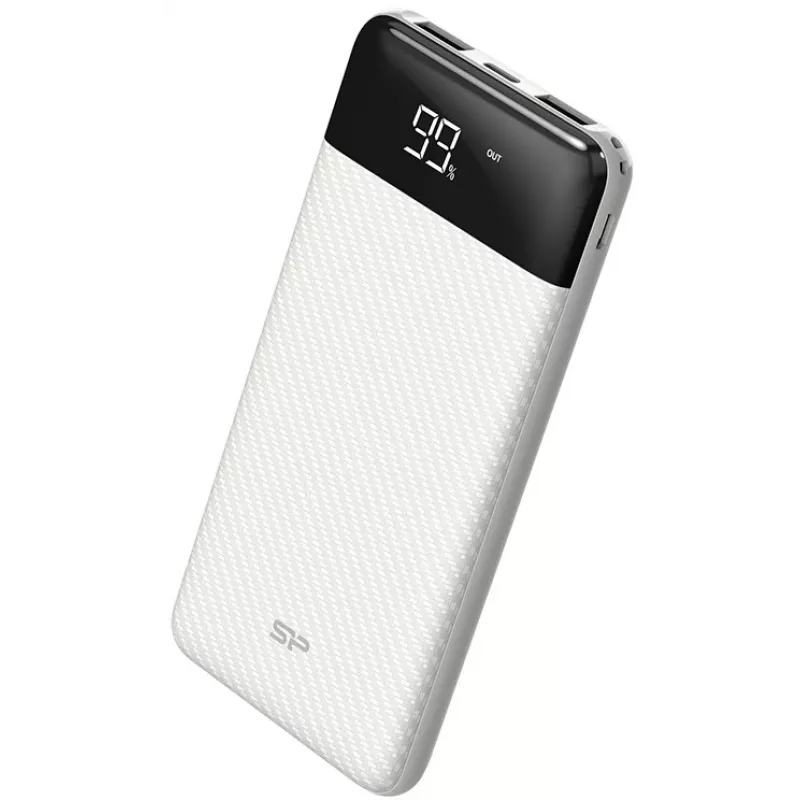 Silicon Power GP28 10000 mAh powerbanka, biela (SP10KMAPBKGP280W)