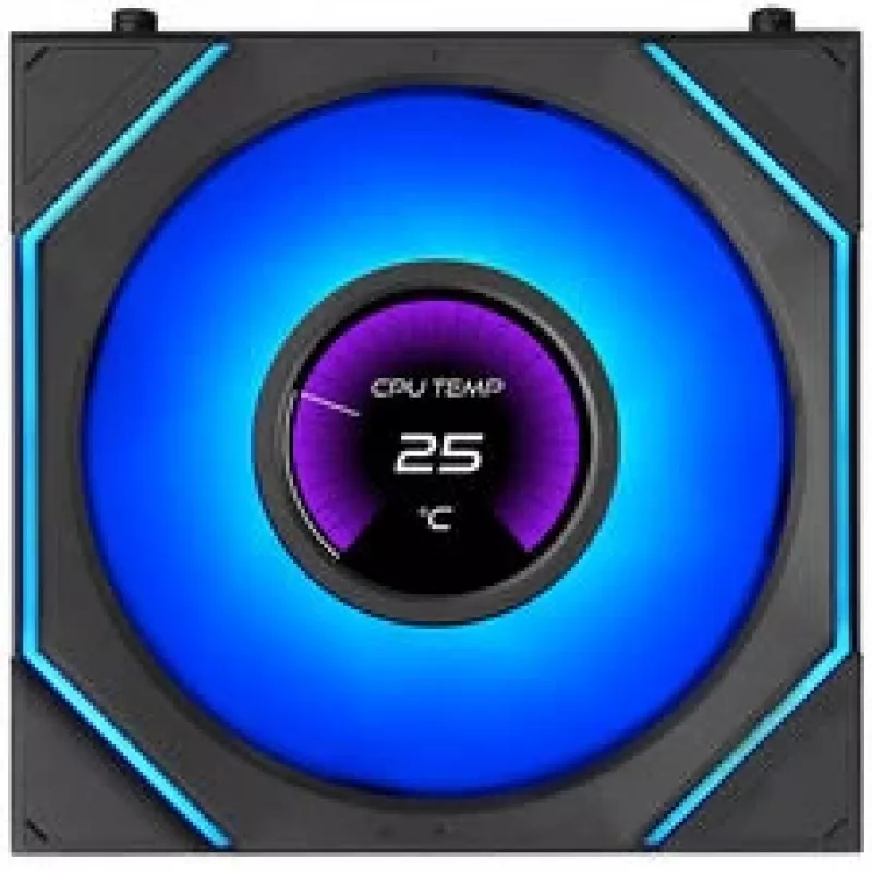 Lian Li UNI FAN SL-INF 120 FLEX LCD Wireless ARGB balenie 3 ks čierne s ovládačom