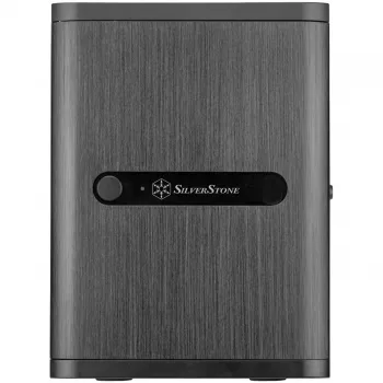 SilverStone Technology SST-CS240 čierna Mini-ITX NAS skriňa so 4 hot-swap pozíciami