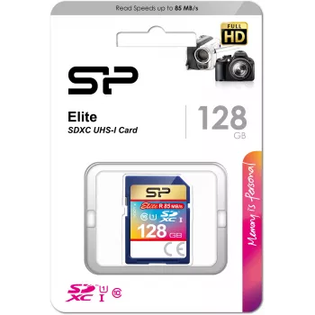 Silicon Power 128GB SDXC UHS-I U1 V10 pamäťová karta