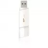 Silicon Power Blaze B06 32GB USB 3.2 Gen 1 flash disk, zasúvací, biela