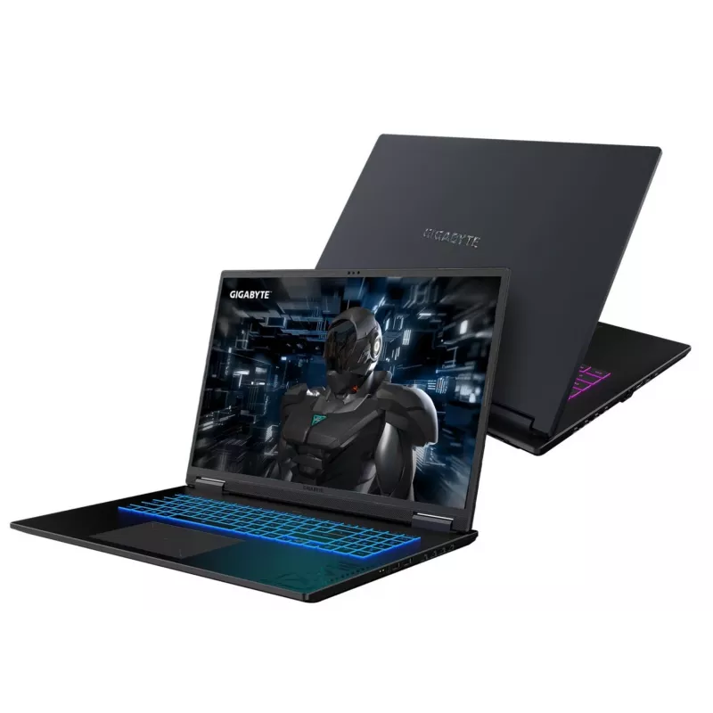 Gigabyte Gaming A18 PRO DYJG3EEBC4SH 18 palcový herný notebook, Intel Core 7 240H, 32GB RAM, 1TB SSD, GeForce RTX 5080, Windows 11 Home