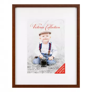 Victoria Collection Cubo fotorámik 40x50, hnedý (21426)