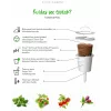 Click & Grow SGR50X3 šalát rastlinné kapsuly náhradná náplň (balenie 3 ks)