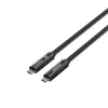UNITEK USB-C aktívny optický kábel 10m 10Gbps PD60W 8K@30Hz čierny
