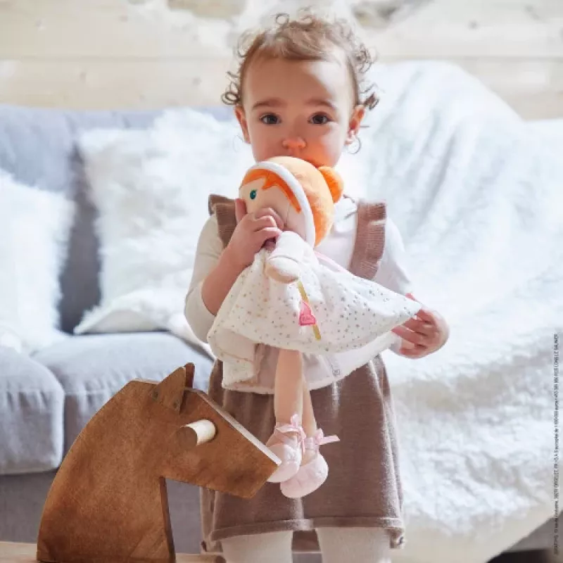 Kaloo Valentine plyšová bábika 32 cm v darčekovej krabici Tendresse